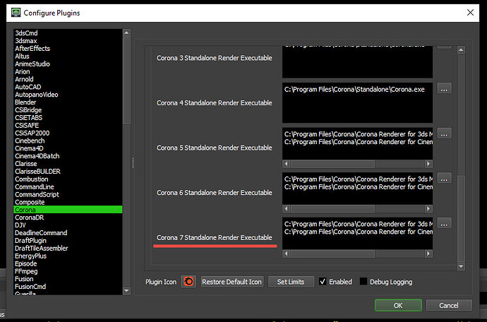 Corona Plugins